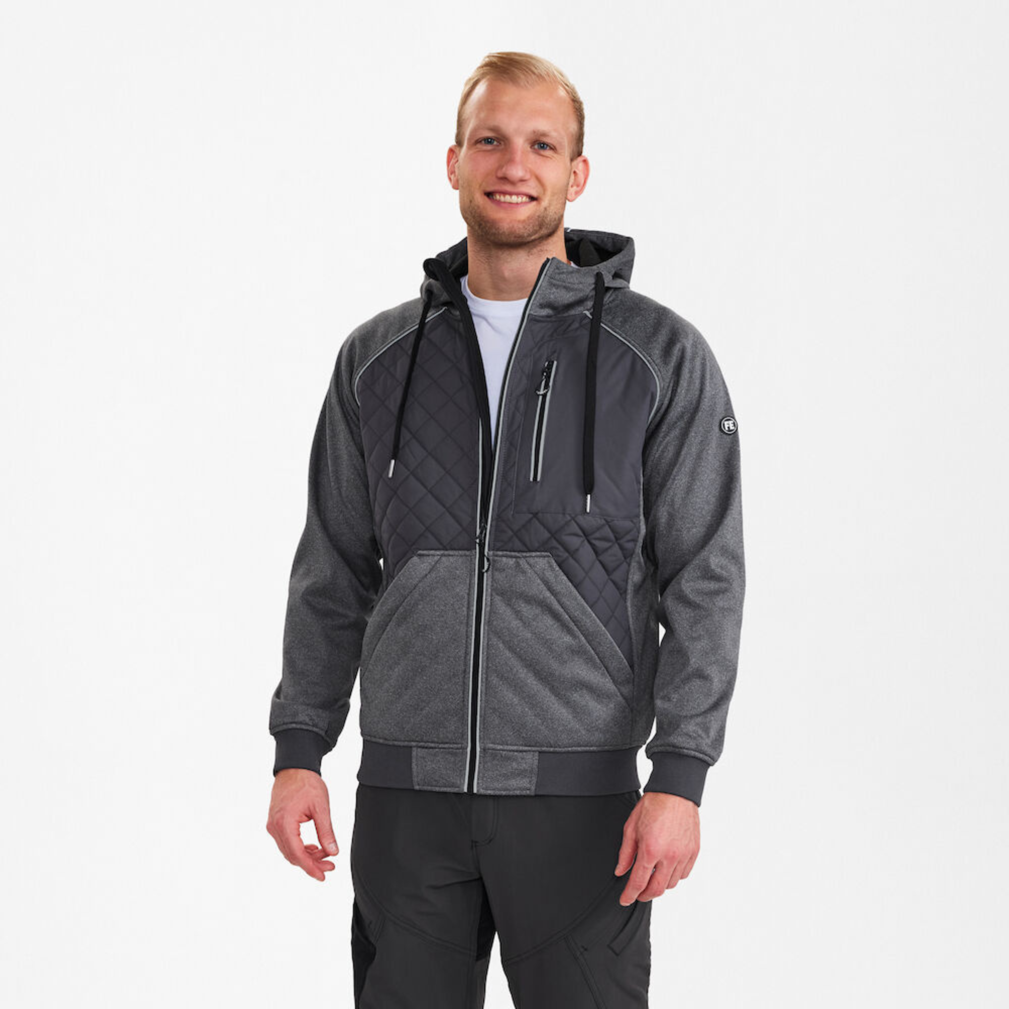ENGEL 1361-207-79 Softshell radna jakna sa kapuljačom